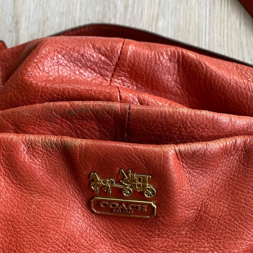 Coach leather shoulder bag - Picture 3 of 5